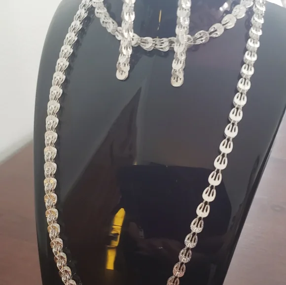 925 SILVER PLATED 3PCS SET - Picture 3 of 4